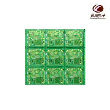 Advanced 4-Layer PCB with Green Solder Mask and ENIG