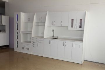 Dental sterilization furniture with sink
