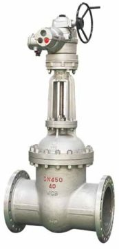 Electric wedge gate valve