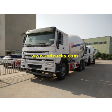 HOWO 4000 Gallons Beton Transit Mixing Trucks