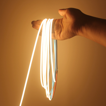 Narrow COB LED Strip Lights 480LED 12V/24V for Car, Wall, and Room Decoration