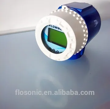 the FLOSONIC automation magnetic water flow rate meter converter transmitter with good price