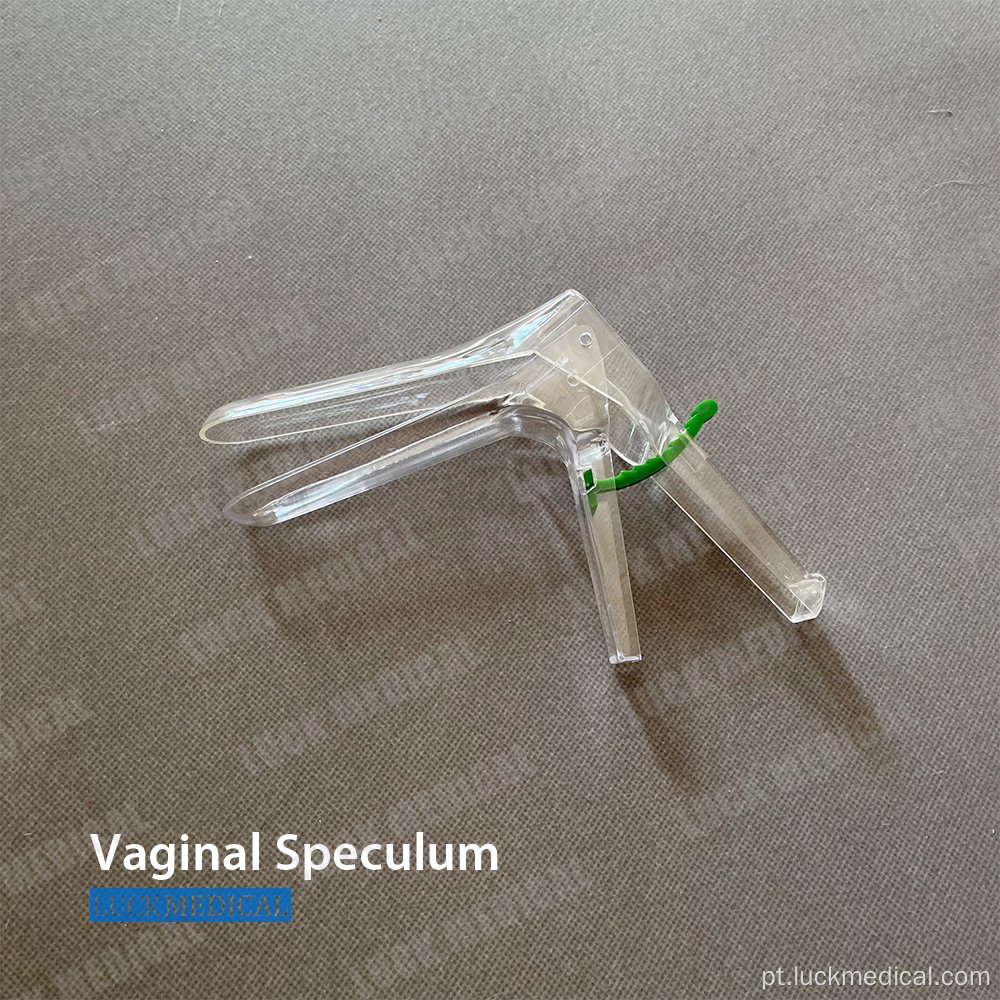 Especulum vaginal esterilizado para uso feminino