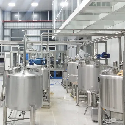 Small Scale Coconut Almond Milk Production Line