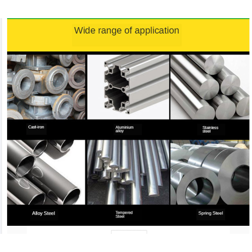 Taladro en U indexable CNC con insertos de carburo