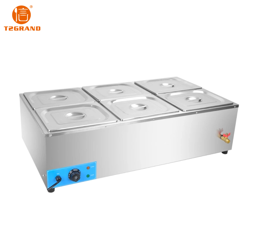 Commercial Electric Bain Marie para cantina