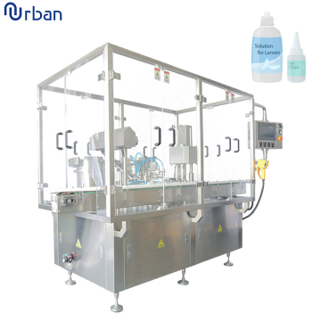 High Accuracy Blink Eye Drops Filling and Capping Production Line