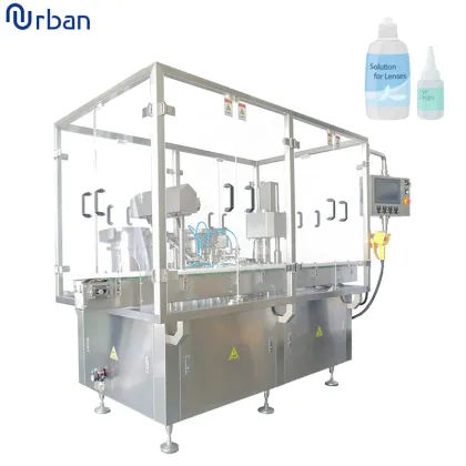 High Accuracy Blink Eye Drops Filling and Capping Production Line