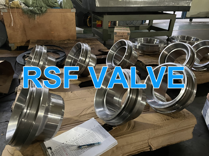 Machined Ball Valve Closure Cover A105 Suzhou Rsf Valve Jpg