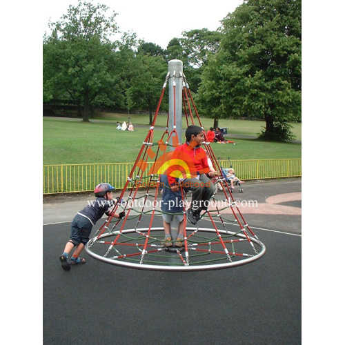 Playground de rede de escalada suave autônomo para crianças