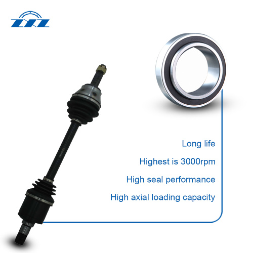 High seal drive shaft axle bearings