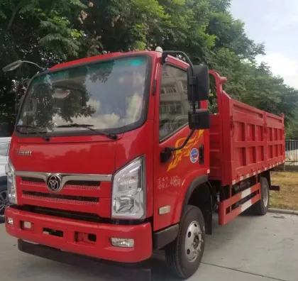 Three ring dump trucks