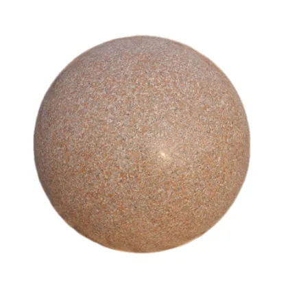 garden stone ball statue