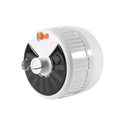 Indoor-Outdoor Emergency Solar Rechargeable LED Bulb with USB Charging and Lighting