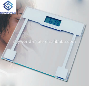 large LCD 150kg CE&ROHS TY6106 lithium battery digital personal bathroom weighing scale
