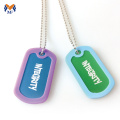 Custom logo dog tag steel for pendant