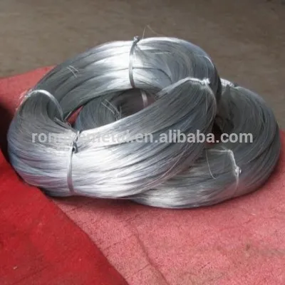 Galvanized binding Iron Wire from ISO Factory (low carbon wire rod Q195)