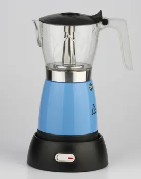 High Quality Electric Moka Pot with Glass Tube for Kitchen