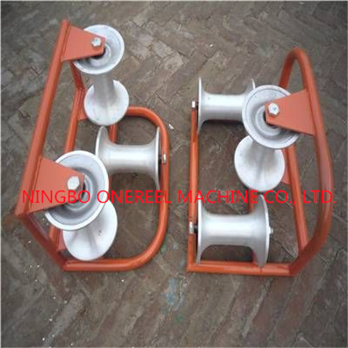 Triple Drum Corner Cable Roller