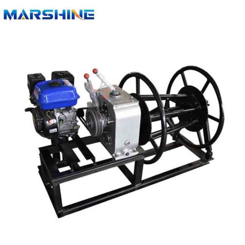 Motorised Cable Wire Take-up Winch Machine