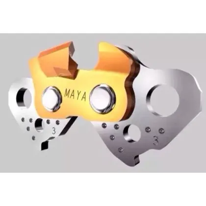 Maya 100 ft 3/8LP 0.325'' Big Carbide Teeth Chainsaw Chain Accessories