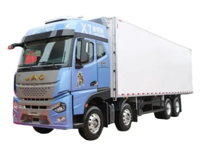 JAC 8x4 refrigerated truck