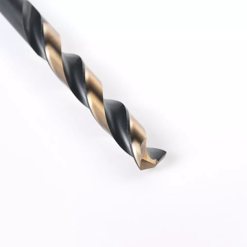 Top quality HSS black and yellow twist drill bit for metal