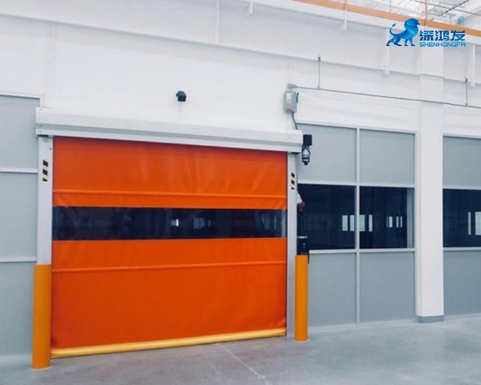 High Quality PVC Auto-Recovery High Speed Door