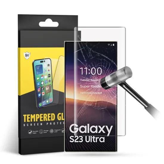 3D Full Cover Edge Glue Unlock Glass Tempered Screen Protector for Samsung Galaxy S21/S22/S23 Ultra 2023