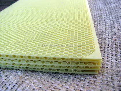 MSF Plasticell Beeswax Coated Sheet For Dadant beehive