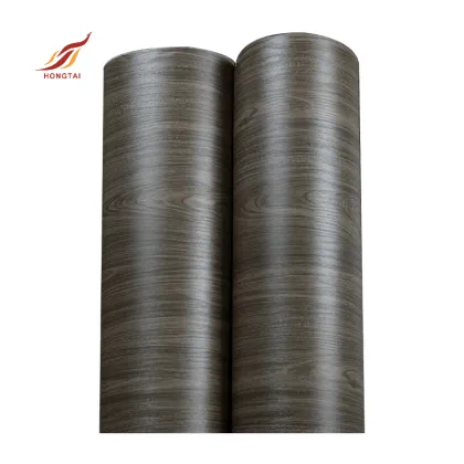 furniture cabinet door decorative wood grain vinyl film