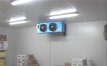 PU panel cold room with hinged door