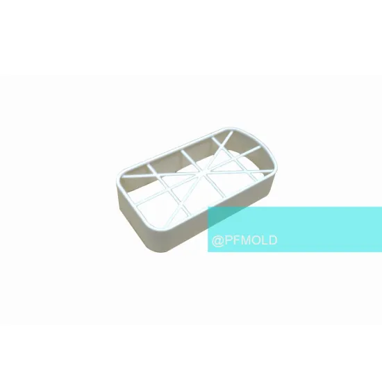 White PET polishing frame injection mould