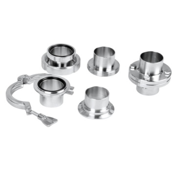 SS304 SS316L Stainless Steel Single Pin Clamp Tri Clamp Fittings