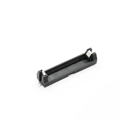 180 Degree Black Nylon Single AAA Battery Holder