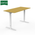 Quadro de mesa de levantamento de motor duplo com pernas de metal