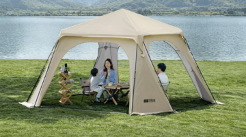 Star Dome Canopy Tent with Top Cover and Door Curtains