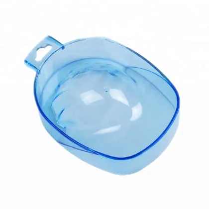 Portable Salon Nail Art Hand Wash Remover Soak Bowl