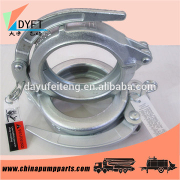 forged concrete pump parts clamp coupling used for concrete pump truck/trailer