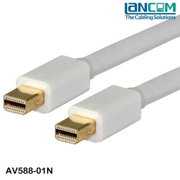 Mini DP to Mini DP ,gold plated, support 4k*2k