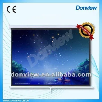 Donview Manual projection screen/Manual self-lock projector screen