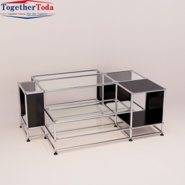 Modern Multi-Size Open Storage Console