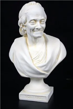 home decoration marble voltaire statue bust houdon sculpture