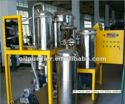 Edible oil filtration unit  cooking oil Clean machine
