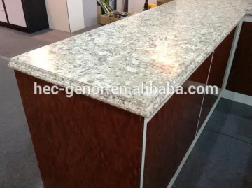 Big Flower White Quartz Stone Similar To Calacata