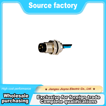 M8 Waterproof Flange Panel Socket