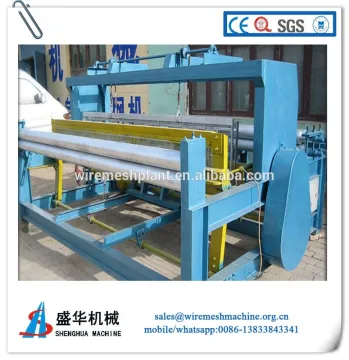 Fully automatic (0.5-2.5mm) crimped wire mesh machine