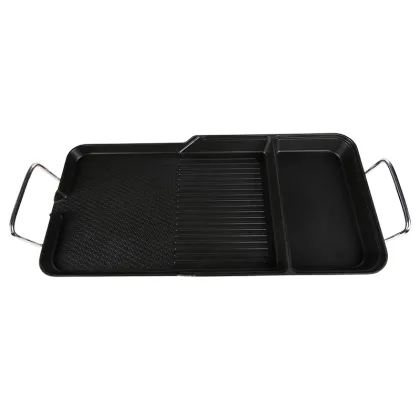 Electric Indoor Barbecue Pit with Lid: Grills & Griddles