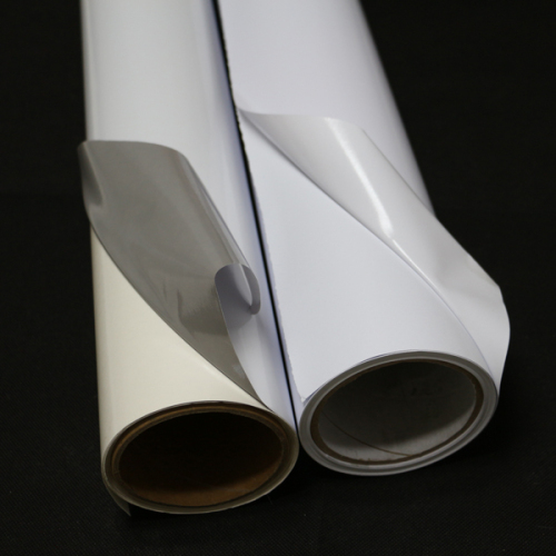 White Printable Removable Self Adhesive Vinyl Film