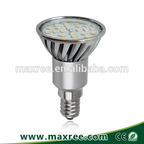 glass cover aluminium 4.5W 470lm halogen replacement e14 led bulb/e27 led spotlight/led e14 bulb